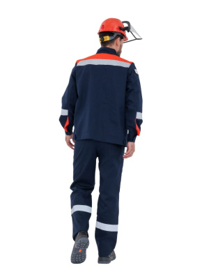 Костюм летний для защиты от электрической дуги, кур+бр, 20,1 кал/см2